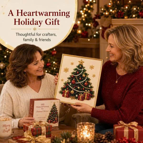 Christmas Pearl Diamond Painting Art Kit
