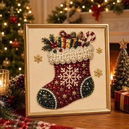💎DIY Christmas Pearl Diamond Painting Art Kit Modifyt