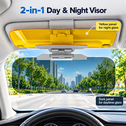 Day & Night Anti-Glare Car Visor