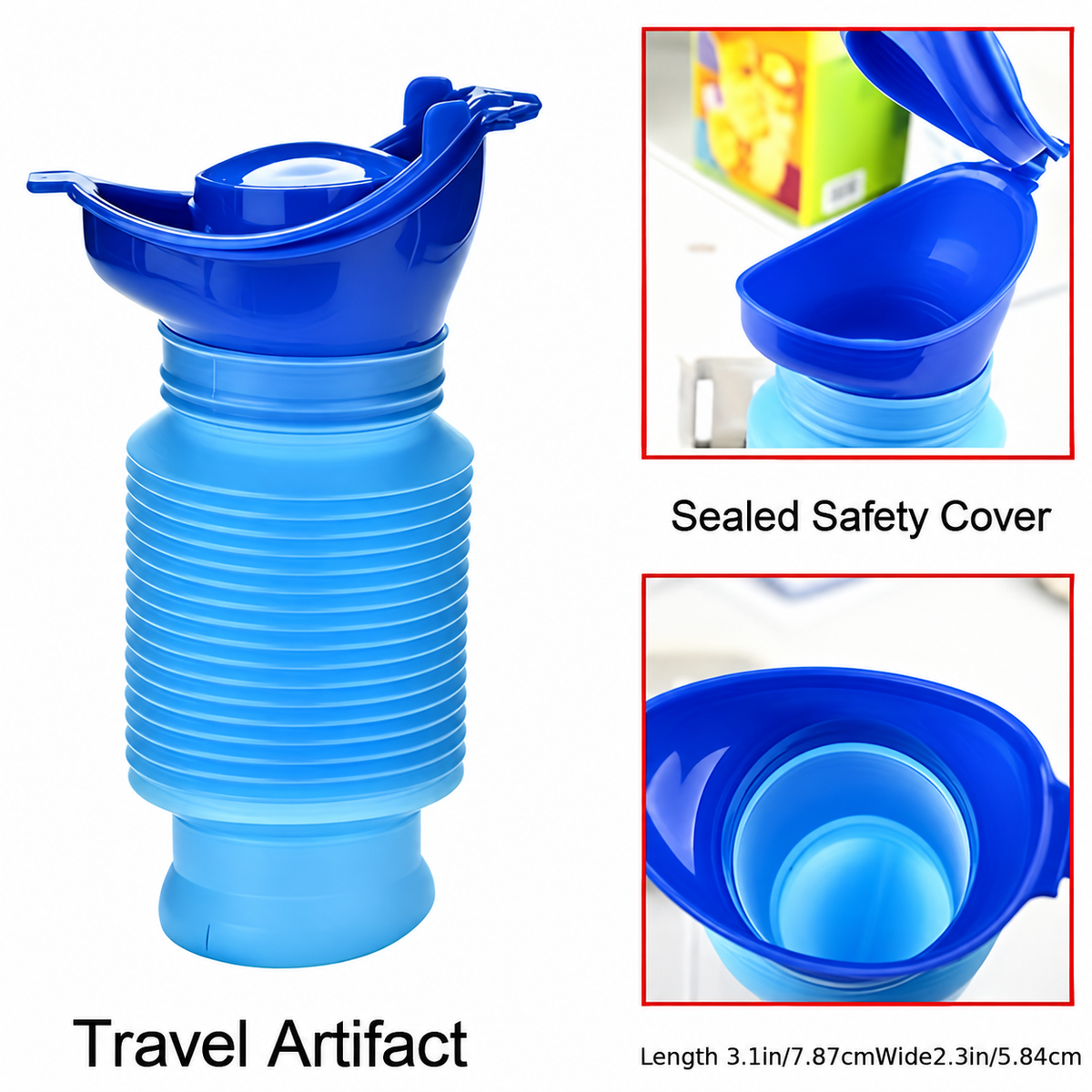 Compact Travel Urinal for Men & Women