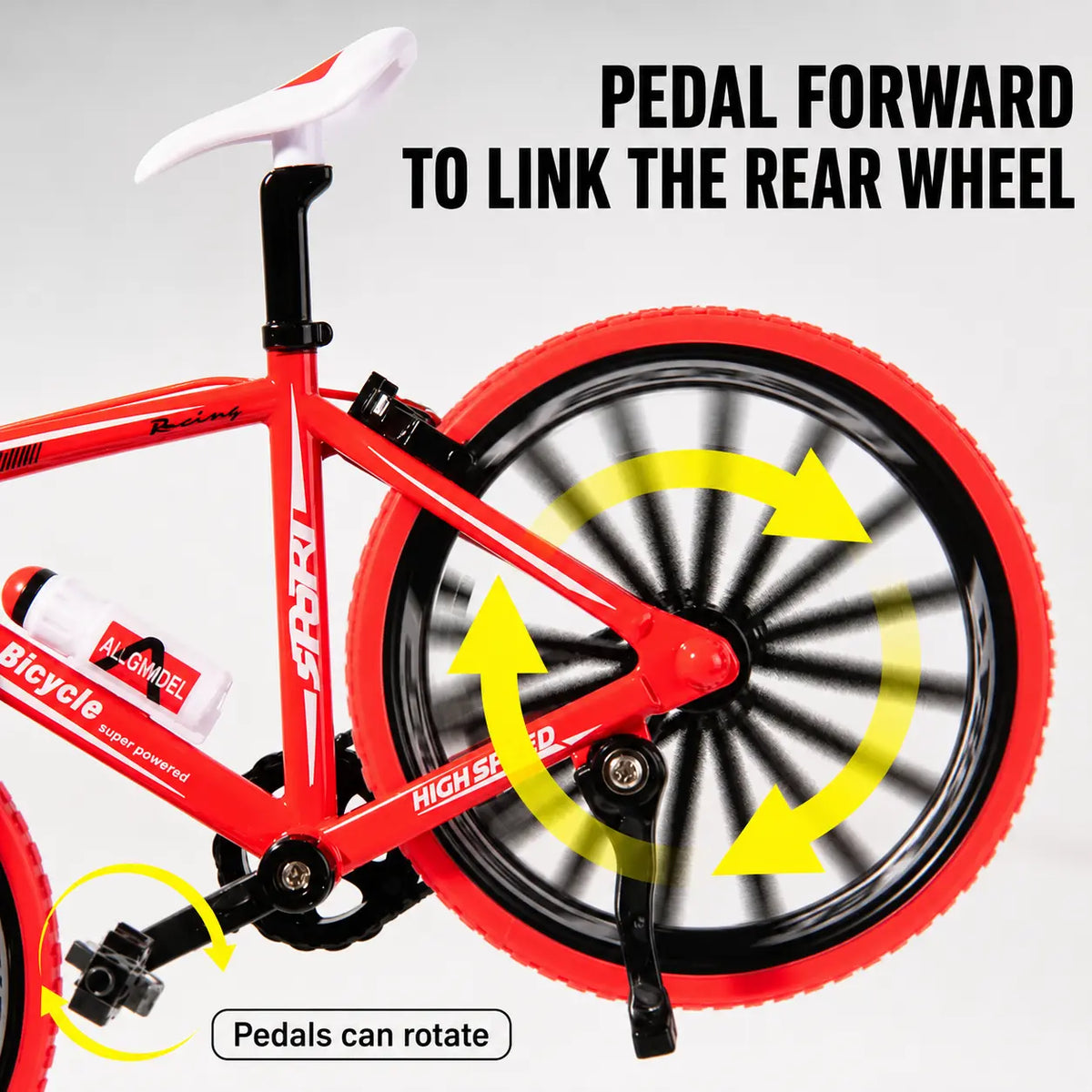 DIY Metal Bicycle Model Kit — 32 Pieces Modifyt