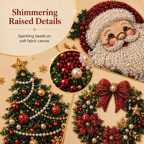 Christmas Pearl Diamond Painting Art Kit