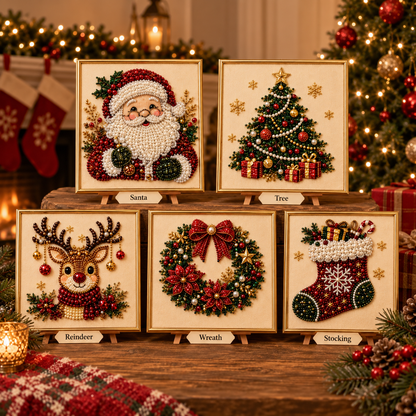 Christmas Pearl Diamond Painting Art Kit