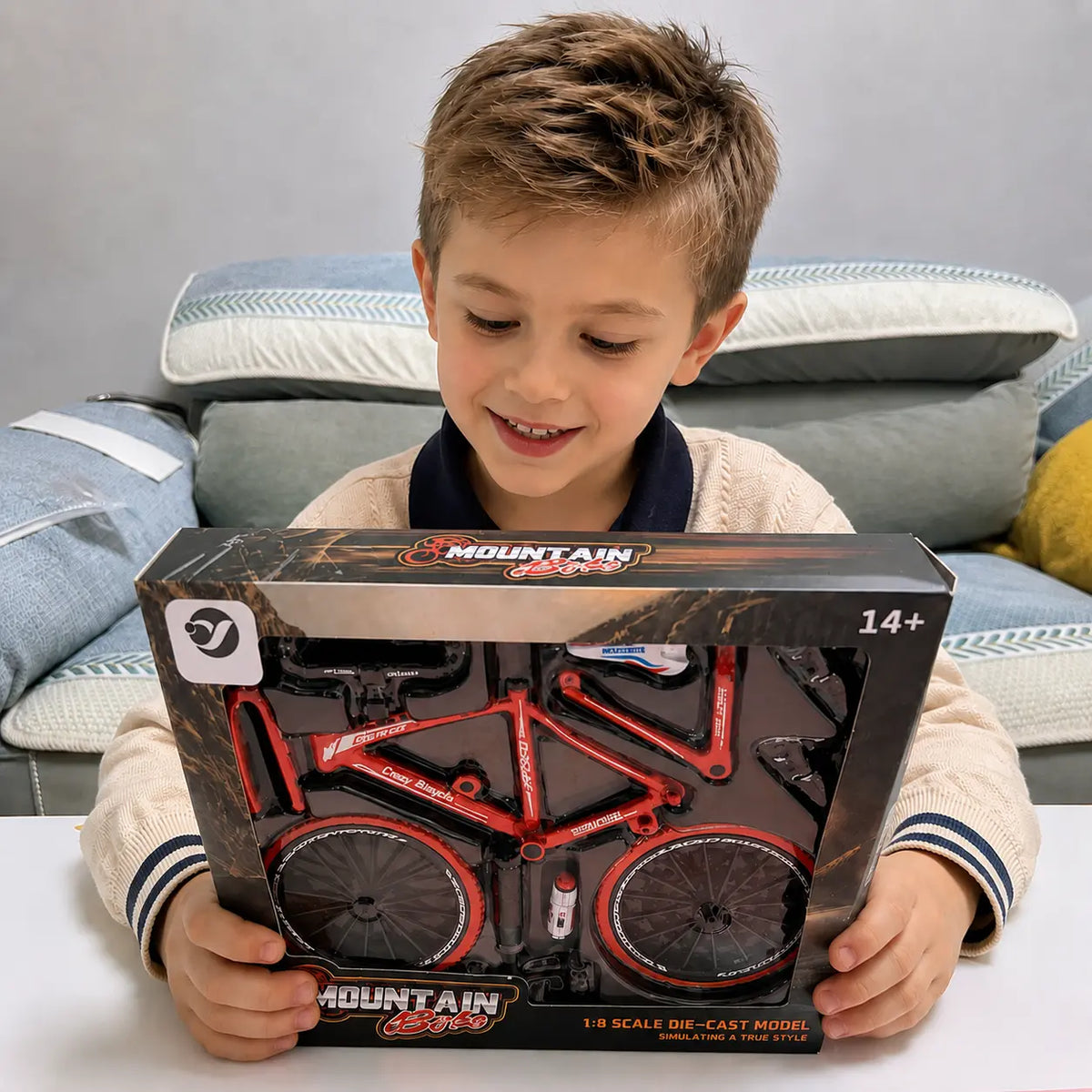 DIY Metal Bicycle Model Kit — 32 Pieces Modifyt